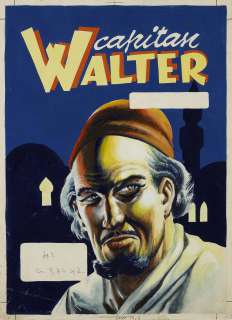 Ruggero Giovannini | Capitan Walter | Original cover art n°20 Il covo dei negrieri | Art-Rite