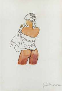 Milo Manara | View of a woman from the back | Art-Rite