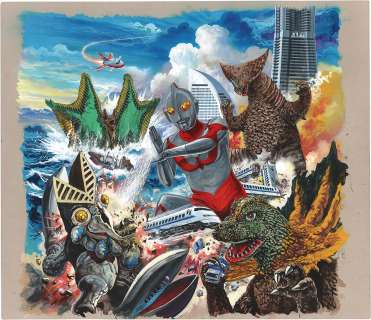 Yoshio Okazaki Hand-Drawn Color Illustration | Mandarake (Big Web)