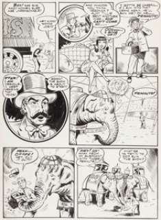 Harry Sahle and Zoltan Szenics Archie Comics #4 "Circus Serenade" Page 6 Original Art -