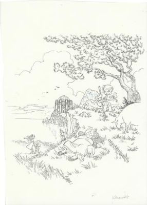 Kerascoët | Foudroyant, illustration | Galerie 9ème Art