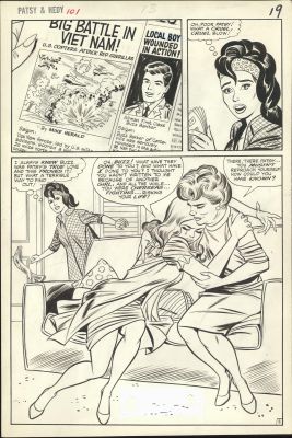 Hartley-Patsy and Hedy p.19-Original Art | Russ Cochran