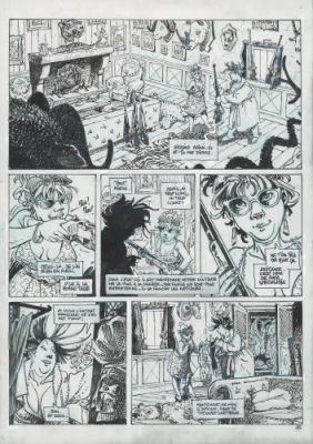 Régis Loisel | La Dernière Maison Juste Avant la Forêt, planche 95 | Galerie 9ème Art