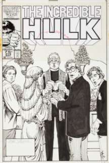 John Byrne Incredible Hulk #319 Cover and Complete 22-Page Story Original Art (Marvel, 1986). Bruce Banner - | Heritage