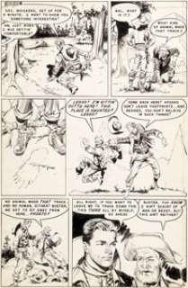 Al Williamson and George Evans Buster Crabbe #3 "The Ogre" Story Page 5 Original Art (Eastern -