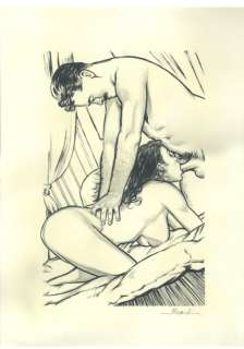 Stefano Mazzotti | Stefano Mazzotti - disegno originale 29,7x42, b/n pennarello nero Tombow e Pigma Brush - Page volante - Exemplaire unique | Catawiki