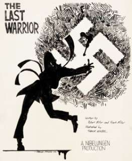 Frank Miller APA-5 #36 "The Last Warrior" Spot Illustrations for Complete 7-Page Story Original Art - | Heritage