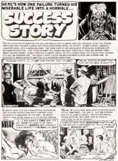 Joe Orlando Tales From the Crypt #46 Complete 6-Page Story Original Art (EC, 1955).... (Total: 6 Items)