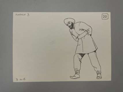 Manara, Milo | Manara, Milo - Dessin original - Kama Sutra - Fondale 3 - (1997) | Catawiki