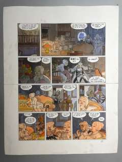 Durand, Michel | Durand, Michel - Planche originale couleur - Cliff Burton T8 - Toutes folles de lui - (1996) | Catawiki