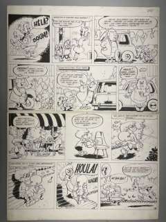 Devos, Jacques | Devos, Jacques - Planche originale - Génial Olivier - Le Bébé robot - (1972) | Catawiki