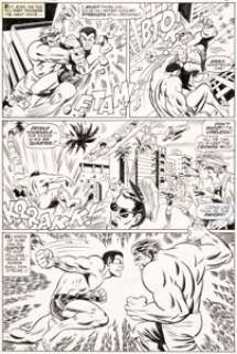 Marie Severin, Dan Adkins, and Roger Brand Tales to Astonish #100 Story Page 17 Original Art (Marvel, 1968).... | Heritage