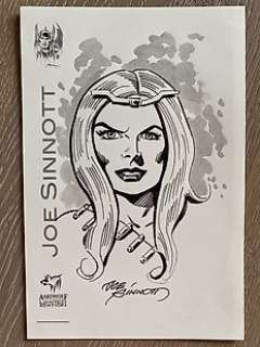 Dimensions : A4 - Thundra - Original Artwork by Joe Sinnott - Page volante - Exemplaire unique - (2017)