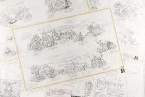 Display Figure Model Sheet Drawings by Wes Cook Original Art Group of 6 (McDonald’s/Setmakers, c. 1970s).... (Total: 6 Original Art) | Heritage