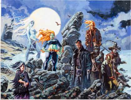  - Dan Brereton Nocturnals Painting Original Art (2006)....