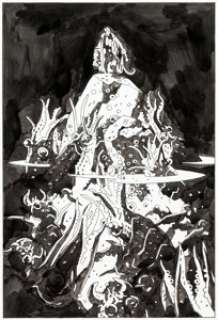 Mike Mignola Hellboy In Hell #1 Splash Page 6 Original Art (Dark Horse, 2012).... | Heritage