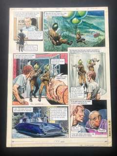 Lawrence, Don | Lawrence, Don - Original colour page - Trigan Empire - The Man From The Future - (1975) | Catawiki