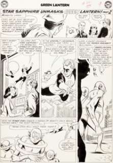 Gil Kane and Joe Giella Green Lantern #26 Story Page 9 Star Sapphire Original Art (DC, 1964).... | Heritage