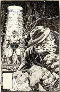 Dale Keown Incredible Hulk #383 Cover Original Art (Marvel, 1991)....