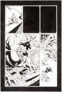 Mike Deodato Jr. and Joe Pimentel Amazing Spider-Man #510 Story Page 21 Original Art (Marvel, 2004)....