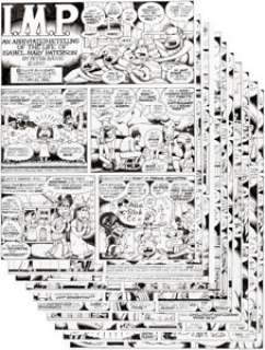 Peter Bagge Reason Magazine Complete 12-Page Story Original Art (Reason Foundation, 2010). As an -