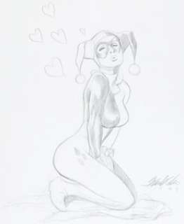 Frank Cho - Harley Quinn Specialty Illustration Original Art (1999).... | Heritage