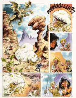 Dany Les Guerrières De Troy L’or des profondeurs #2 Planche 43 (Soleil Productions, 2013).... | Heritage