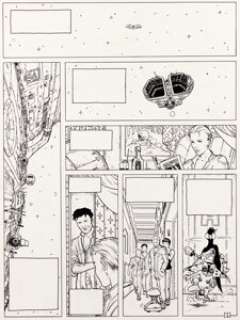 Philippe Adamov Les Eaux De Mortelune La Guerre Des Dieux #7 Planche 1 (Glénat, 1995)....