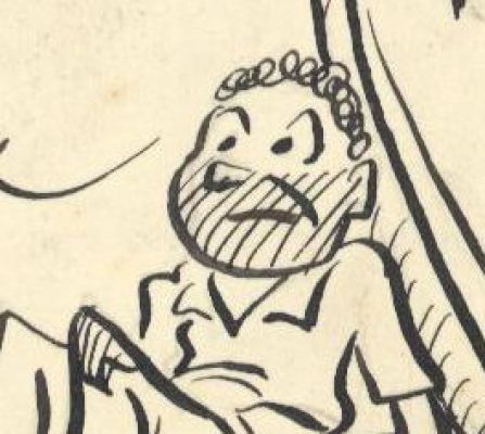 Fritz- Original Gag Panel Art | Russ Cochran