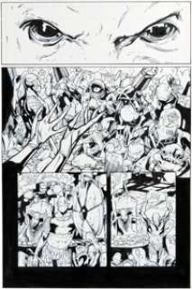 Billy Tan and Mark Irwin - Green Lantern #41 Complete 22-Page Story "At Odds" Original Art Group of 23 (DC, 2015).