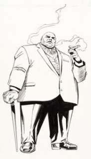 David Mazzucchelli and Joe Rubinstein Official Handbook of the Marvel Universe V2#7 Kingpin ...