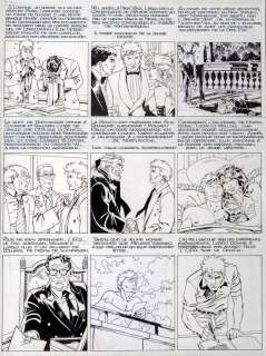 Francq | Largo Winch, planche n°1 Ã  l’encre de Chine de l… | Millon