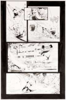 Sean Murphy - Tokyo Ghost #4 Planche 10 (D.C. Comics/Vertigo, 2015). Sean Murphy Tokyo Ghost #4 Story Page 10 Original Art (D.C. Comics/Vertigo, 2015).