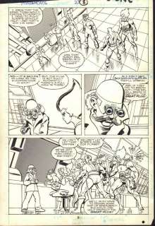 Dave Simons, Dwayne Turner - thundercats #23 p. 8 - great team - 1988