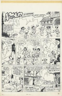 Jean Cézard | Arthur le Fantôme, Pif N°2784, planche 57 | Galerie 9ème Art