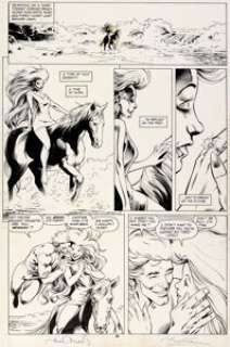 Davis, Alan | Alan Davis and Mark Farmer Excalibur Vol 1 #62 Story Page 15 Original Art (Marvel, 1993).... | Heritage
