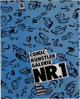 Comic-KÃ¼nstler Galerie Nr.1 Enki Bilal, Beb Deum, Jean-Claude Mézières, Paolo Serpieri #318/350 Signed Portfolio 1st E...