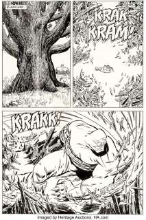 Bogdanove, Jon - Jon Bogdanove and Dennis Janke Superman: The Man of Steel #18 Story Page 10 Doomsday Original Art (DC, 1992)....