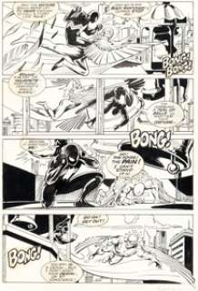 LaRocque, Greg - Greg LaRocque, Jim Mooney, and Kyle Baker Web of Spider-Man #1 Story Page 18 Original Art (Marvel, 1985)....