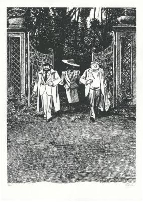 Blutch | Tif et Tondu, Cahier 1, tirage | Galerie 9ème Art