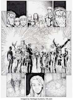 Adams, Arthur - Arthur Adams and Alex Garner Gen 13 / Generation X #1 Story Page 28 Original Art (Image, 1997)....