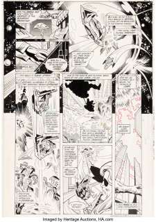 Smith, Tod - Tod Smith and Mike DeCarlo The Omega Men #9 Story Page #16 Original Art (DC, 1983)....