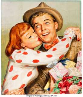 Altson, Louise | Louise Altson Patsy Walker #28 Cover Painting Original Art (Timely, 1950).... | Heritage