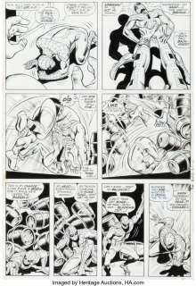 Andru, Ross | Ross Andru and Bill Everett Marvel Super-Heroes #14 Story Page 17 Original Art (Marvel, 1968).... | Heritage