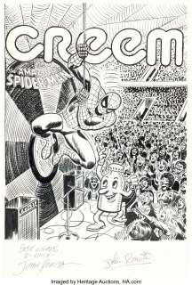 Romita Sr., John | John Romita Sr. Creem Spider-Man Cover Original Art (Creem Magazine, Inc., 1973).... | Heritage
