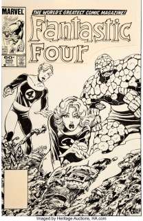 Byrne, John | John Byrne Fantastic Four #260 Cover Original Art (Marvel, 1983).... | Heritage
