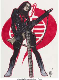 Hughes, Adam - Adam Hughes - Baroness Illustration Original Art (undated)....