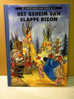 Marc Sleen | Nero - Het geheim van Slappe Bizon luxe met linnen rug op groot formaat - Cartonné - EO - 2000 | Catawiki