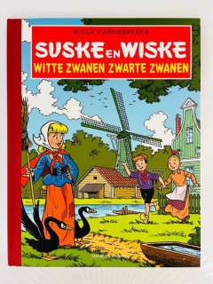 Paul Geerts | Suske en Wiske - Witte Zwanen Zwarte Zwanen - Gesigneerd + fan tekening Paul Geerts - Cartonné - EO - 2010 | Catawiki