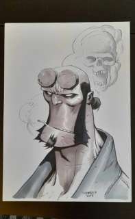 Ben Stenbeck | Hellboy 62132 - DESSIN ORIGINAL DE BEN STENBECK - HELLBOY (2017) | Catawiki